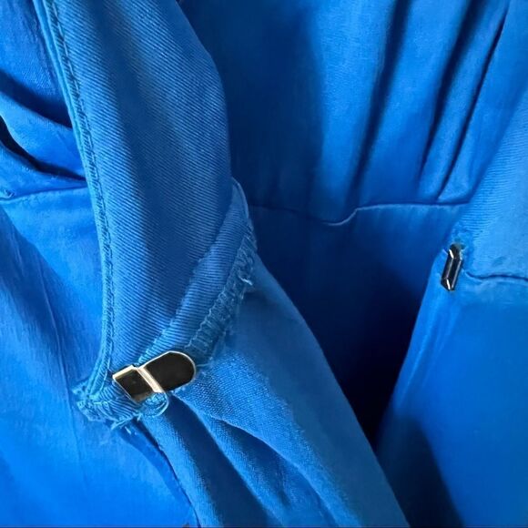 Zara Satin Effect Long Sleeve Front Wrap Mini Dress - Picture 5 of 6